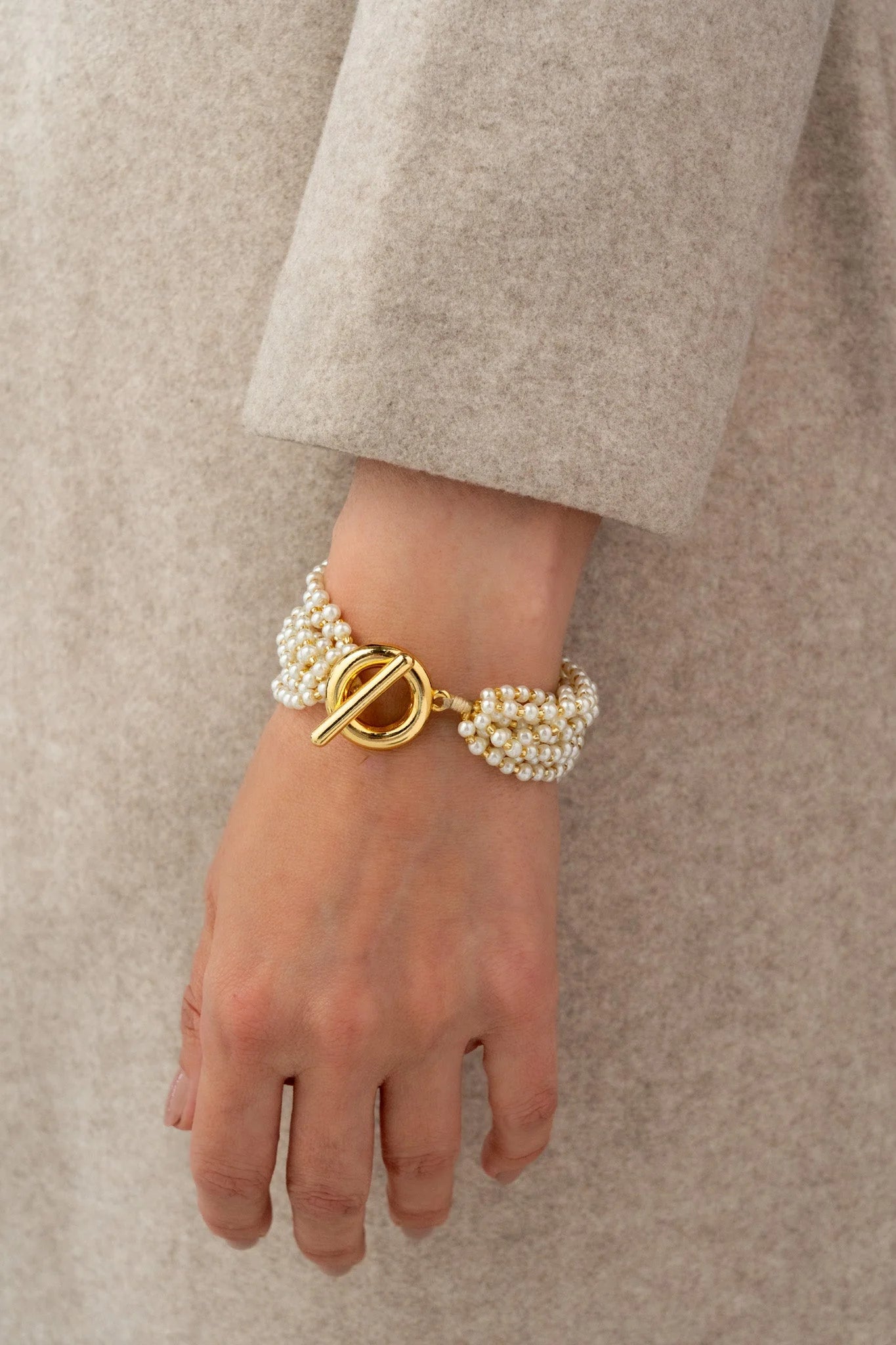 Pearl Bracelet Set