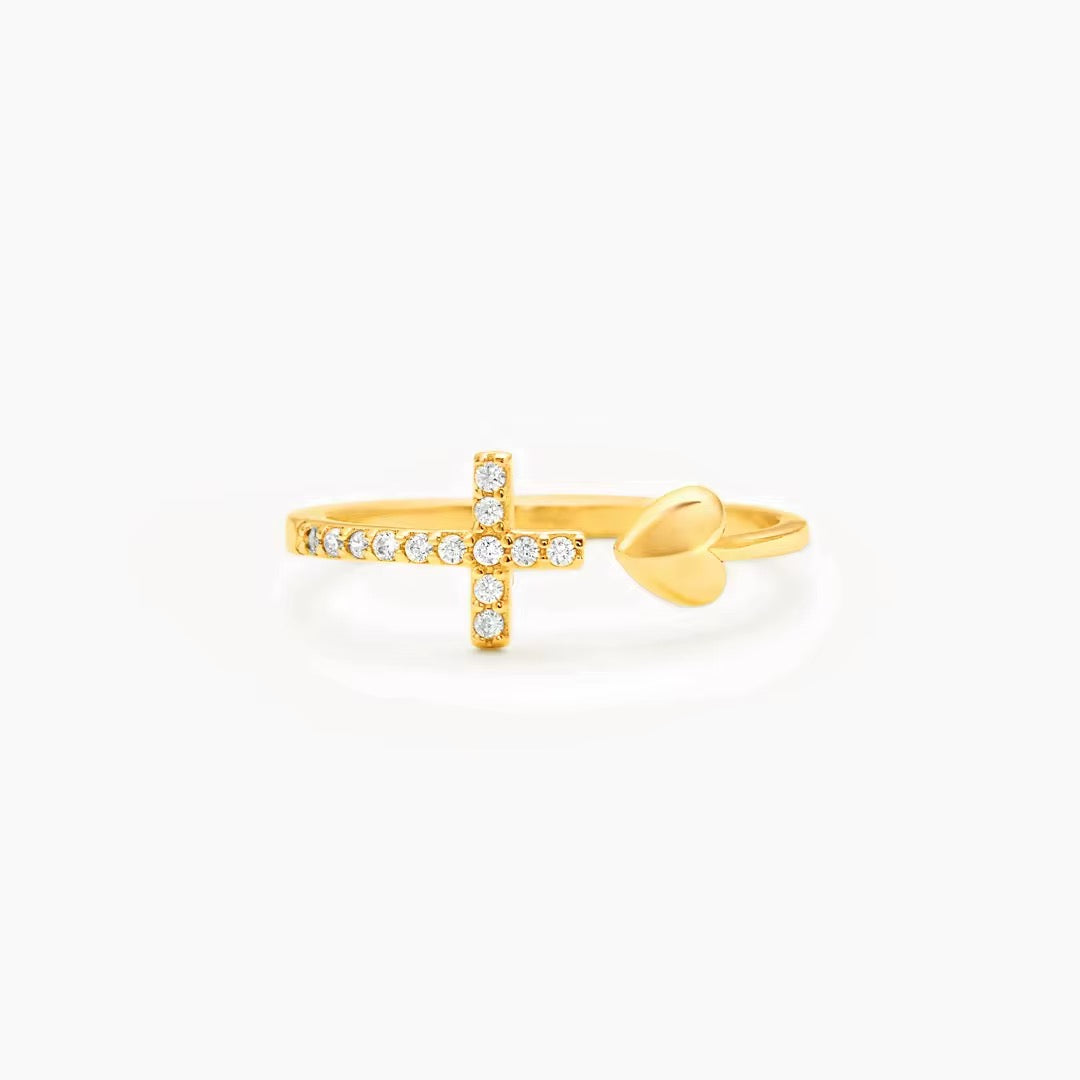 Golden Faith Ring