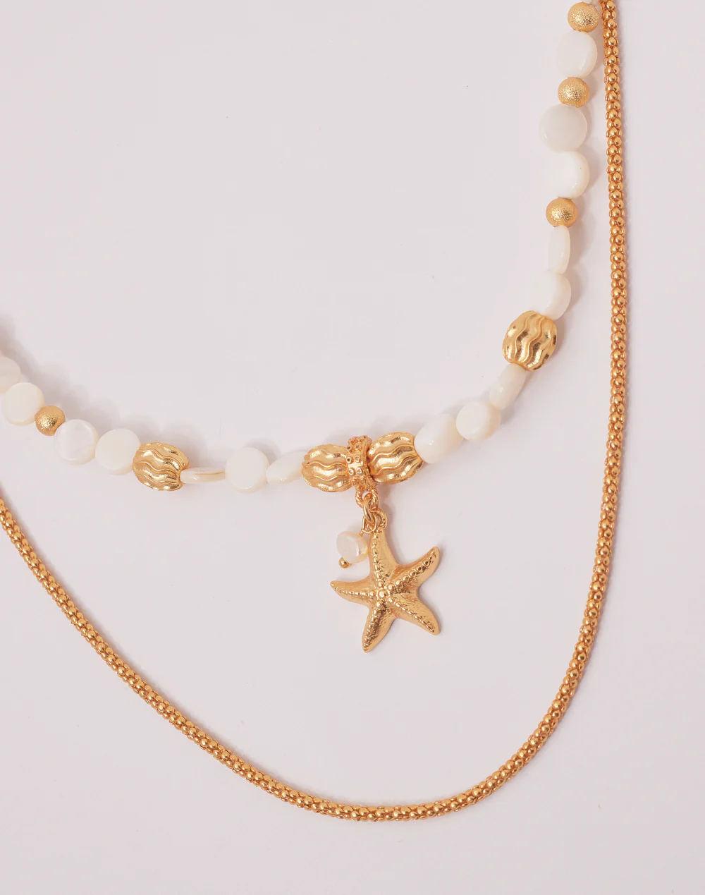 Nácar Layered Necklace