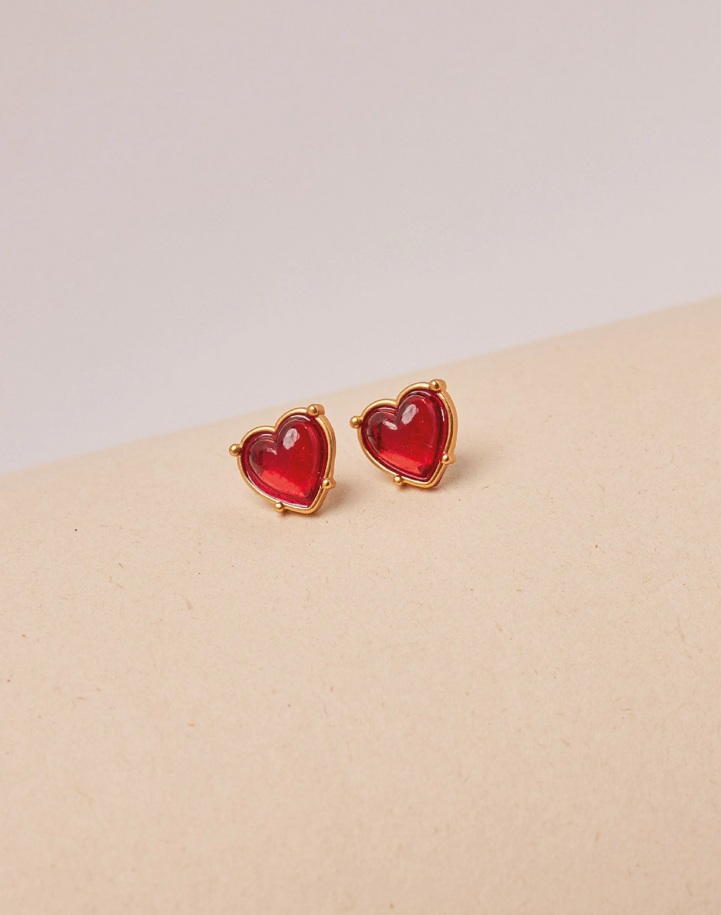 Carmesí Necklace+Earrings set