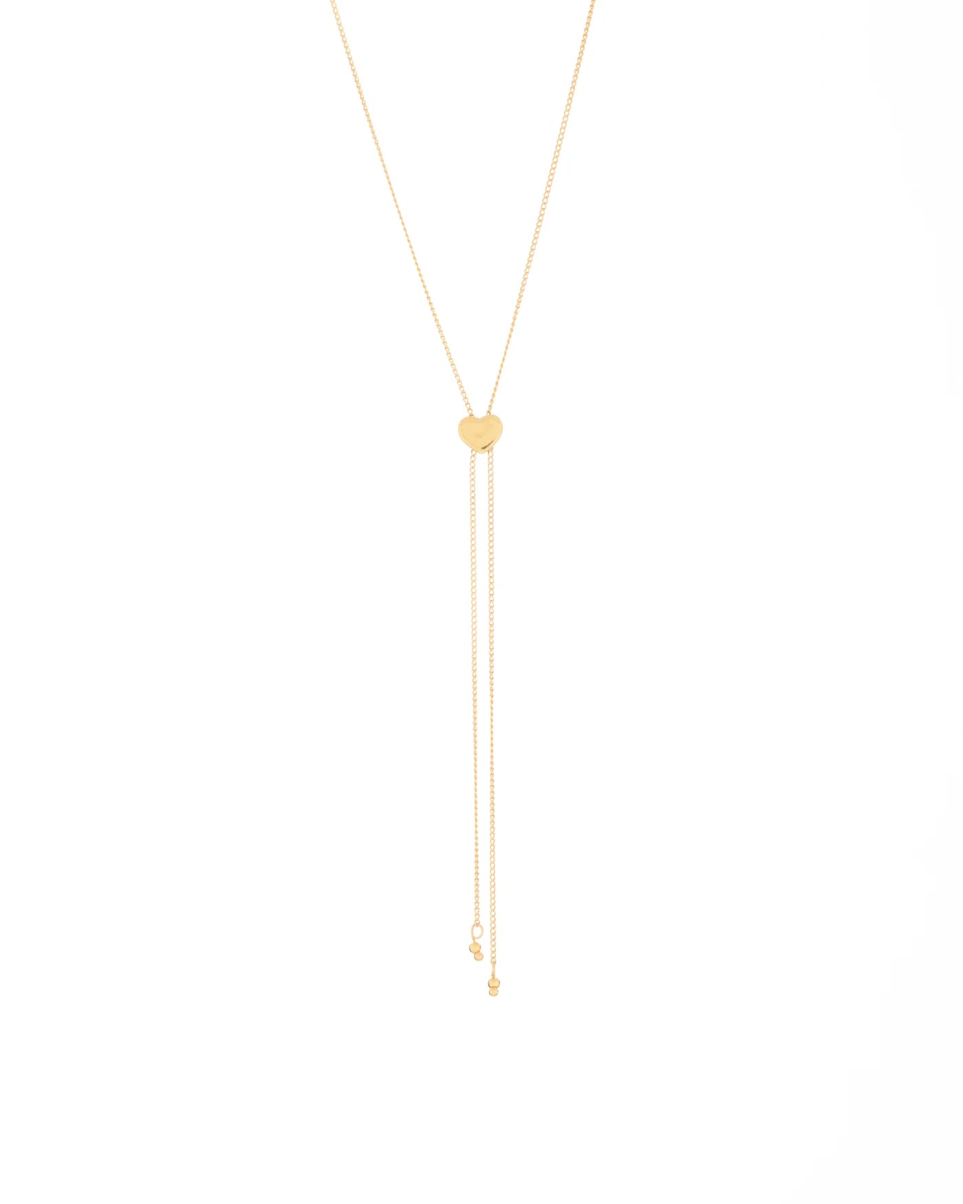 Heart Lariat Necklace