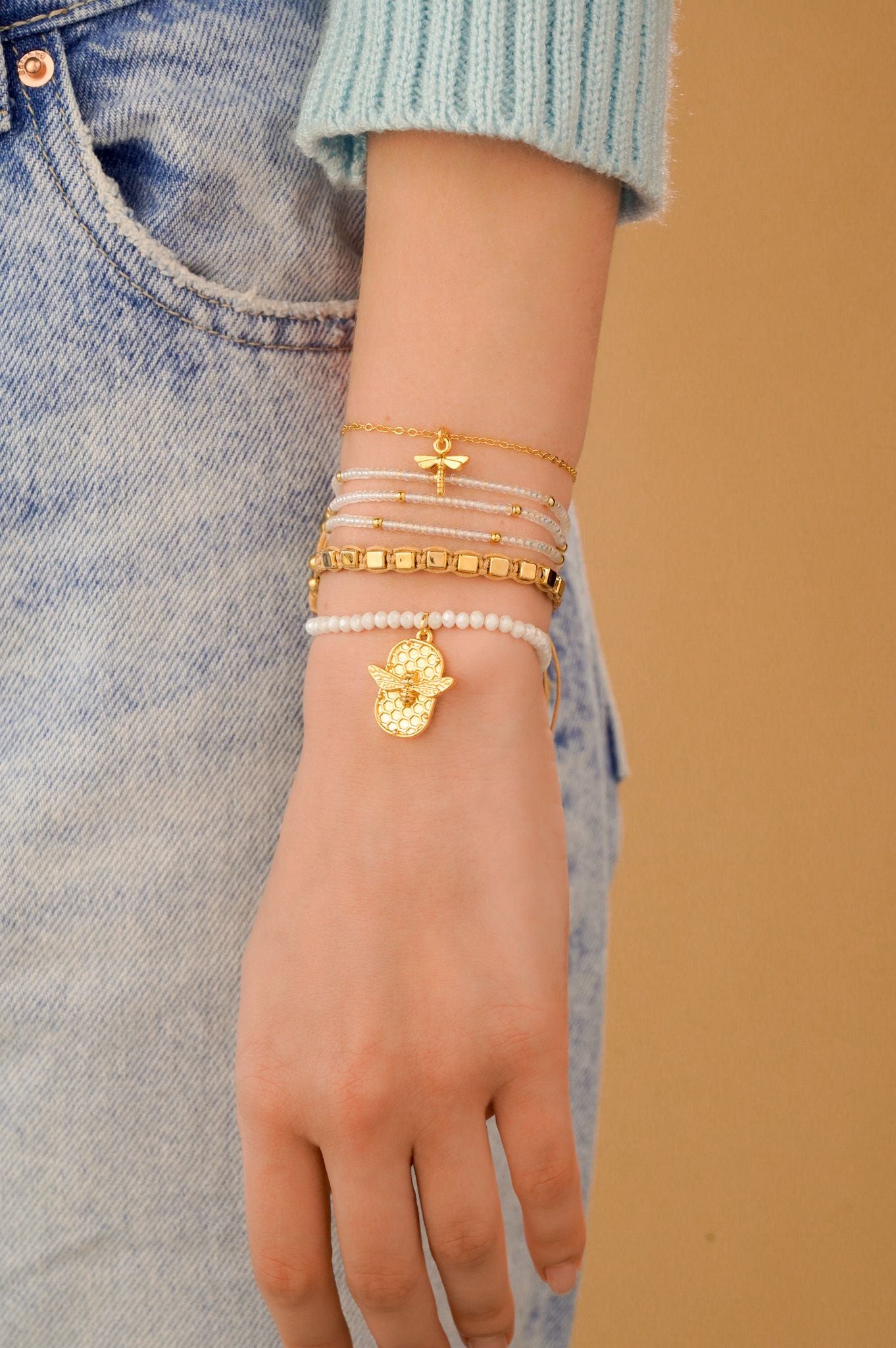 Bee Bracelet set