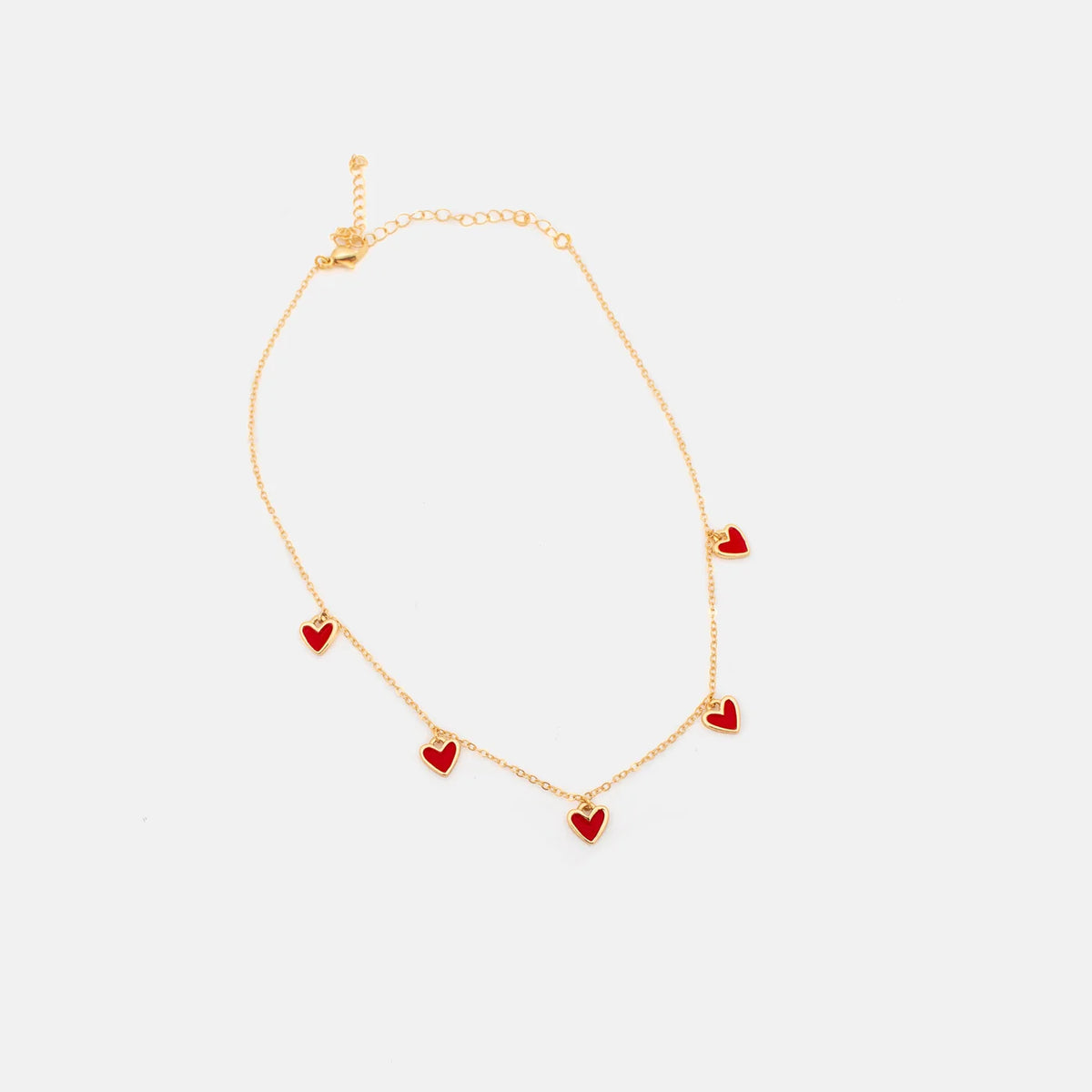 Red Mini Heart Necklace