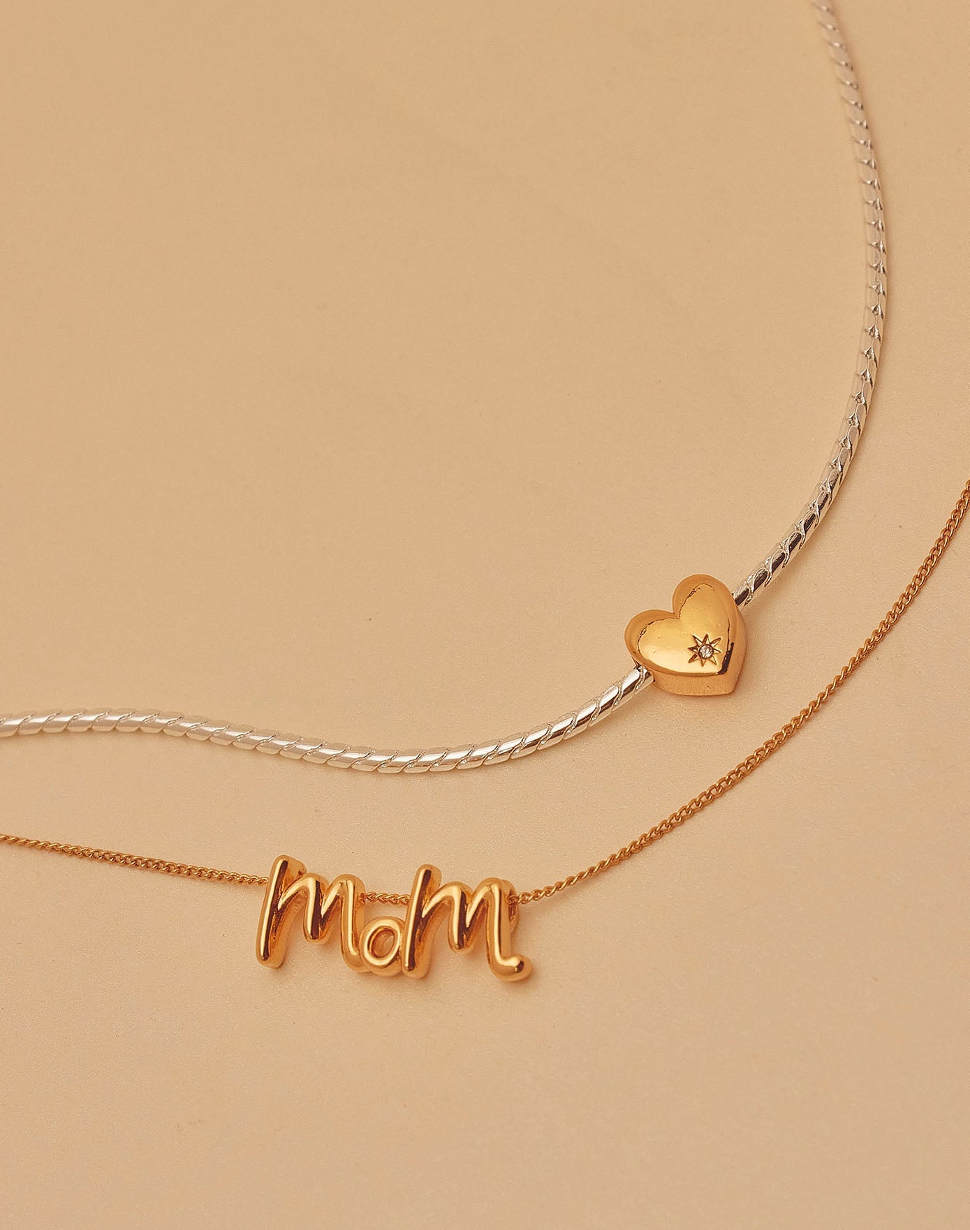 Mom Love Necklace Set