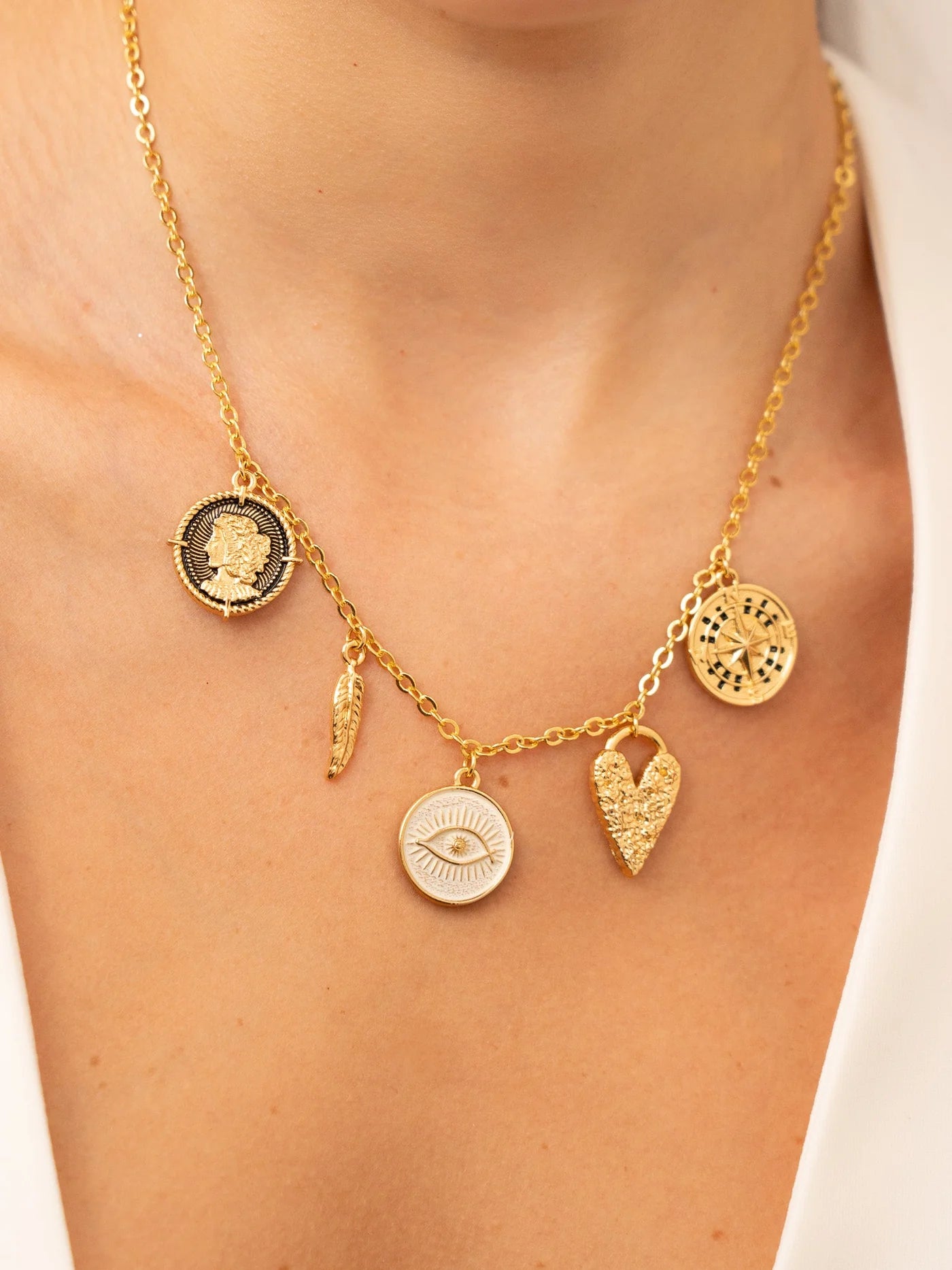 Multicharms Intution Necklace