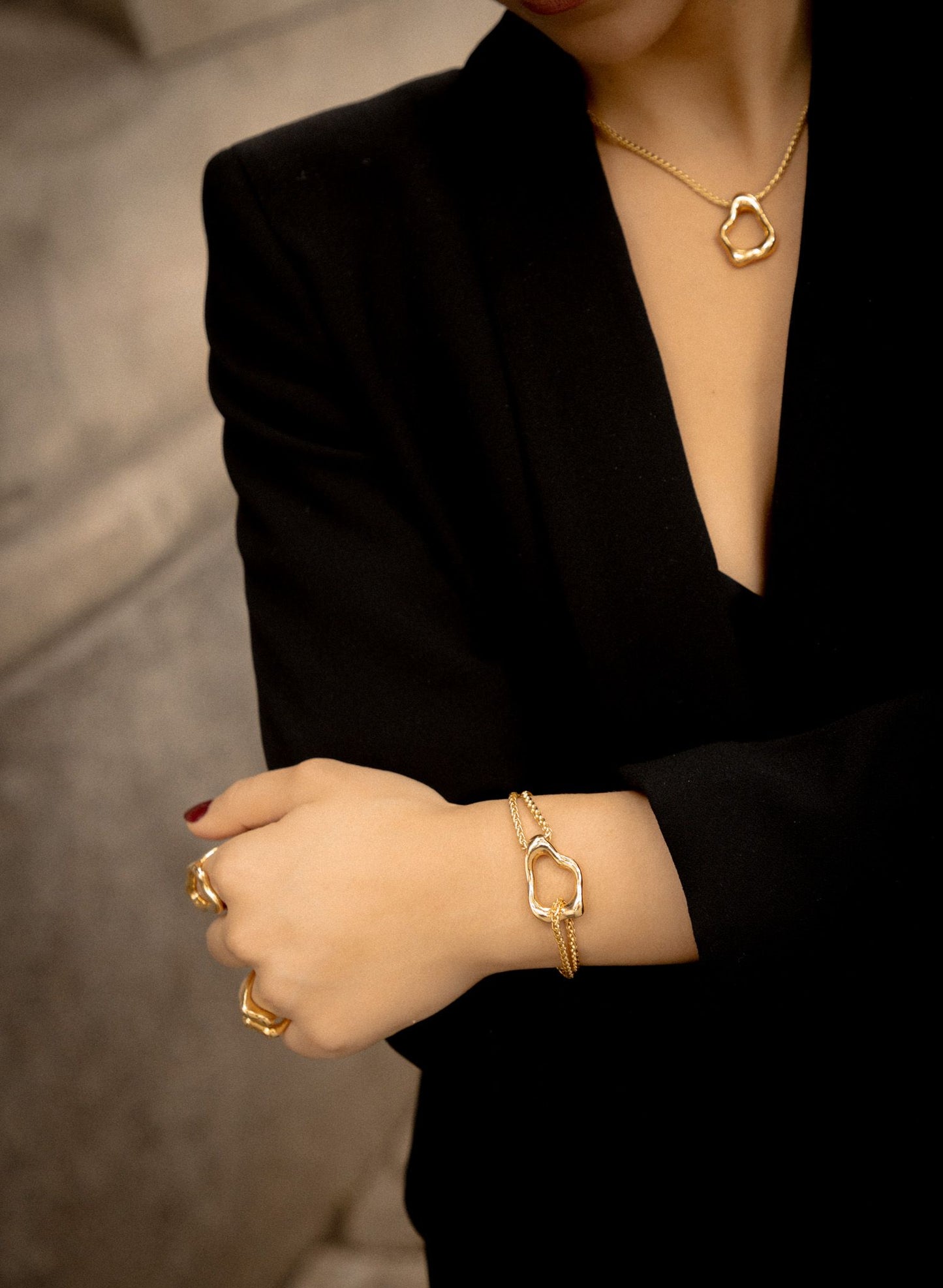 Gold Aesthetic Bracelet