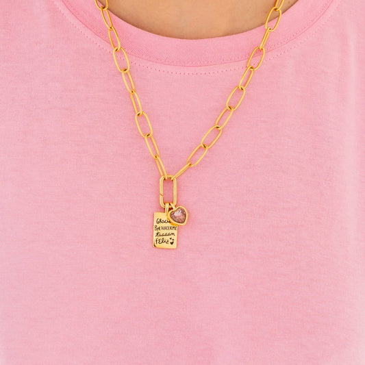 Long Necklace “You are my forever”-romantic