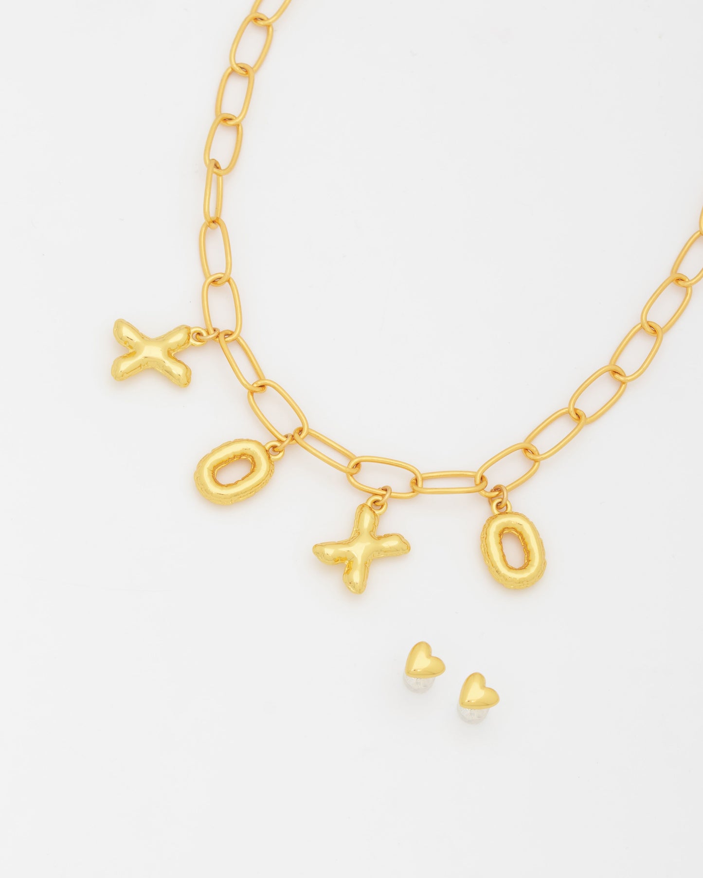 Gold XOXO Necklace