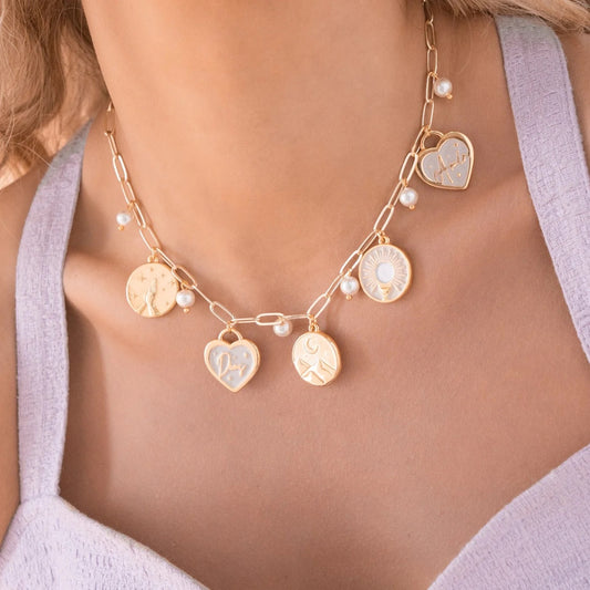 Our Father prayer necklace