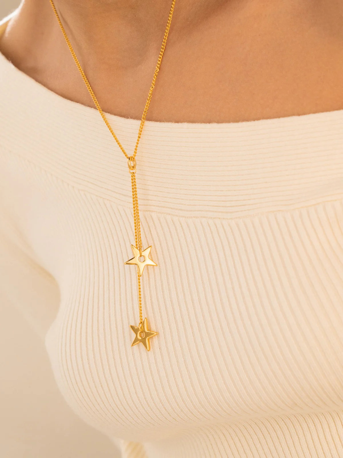Star Lariat Necklace