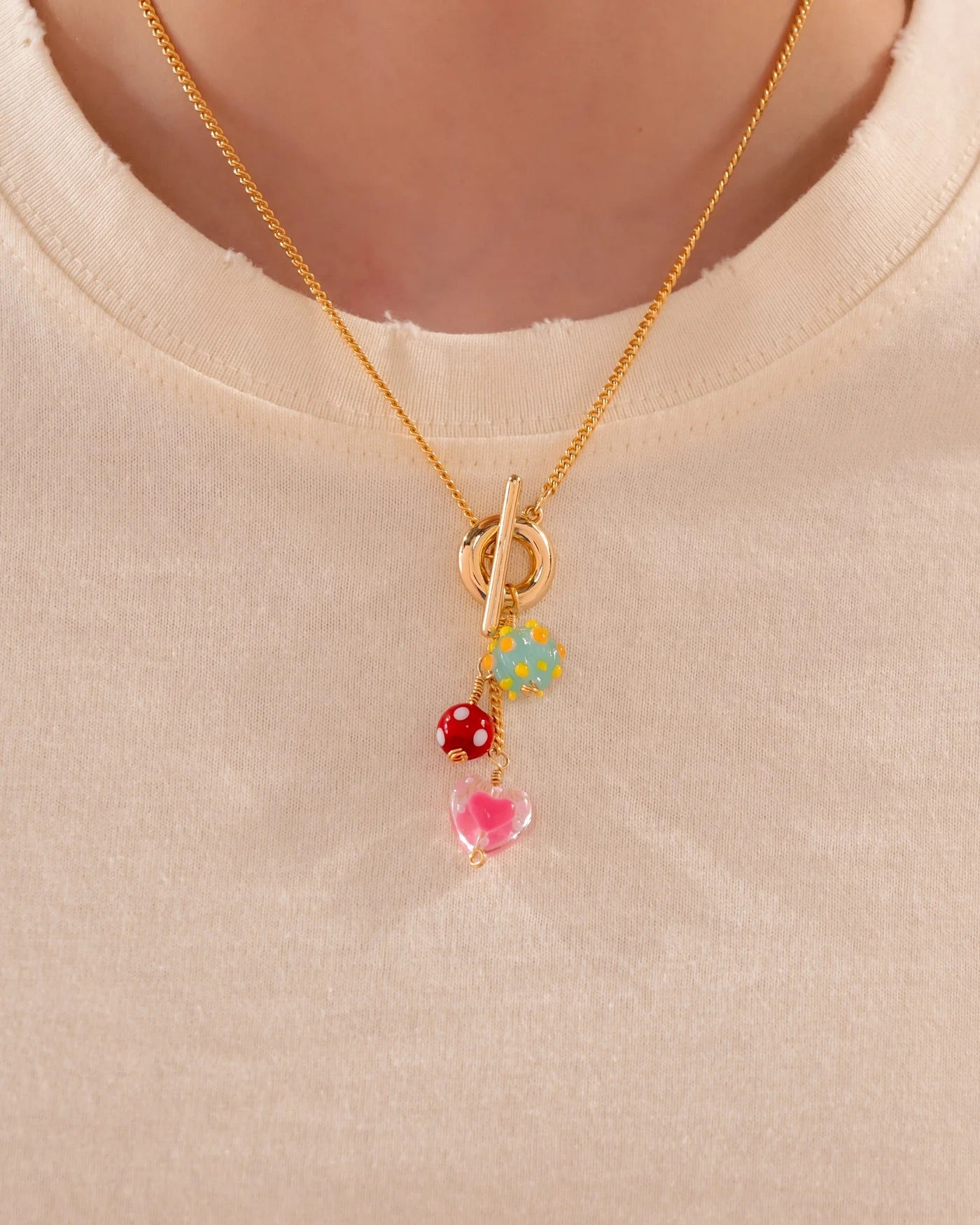 PopColor charms necklace