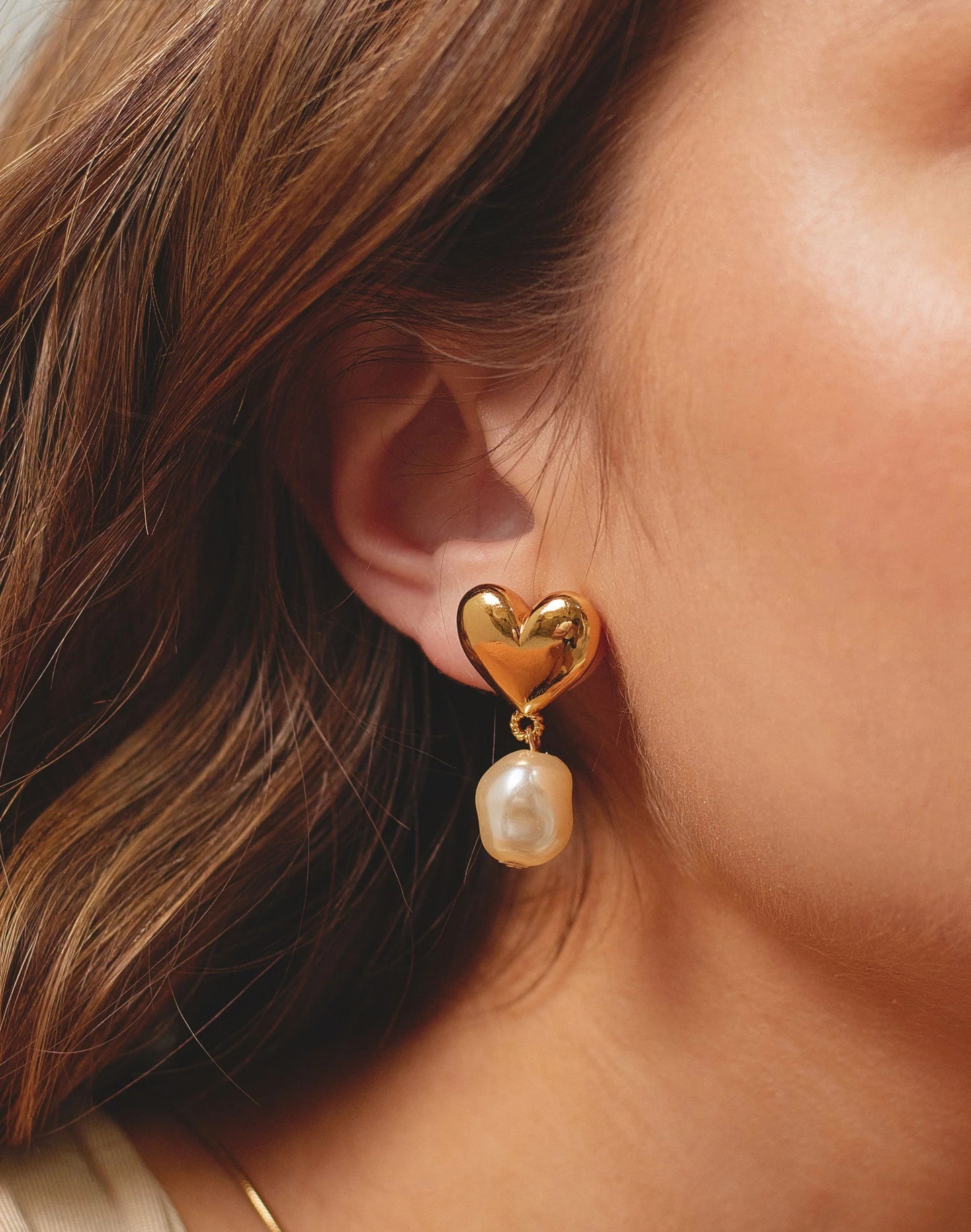 Paris Pearl Drop Earrings