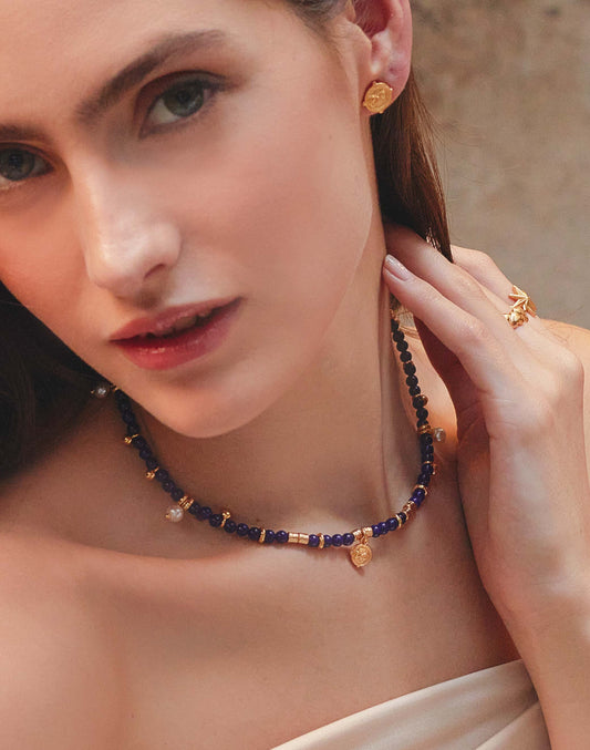 All Night Necklace+Earrings