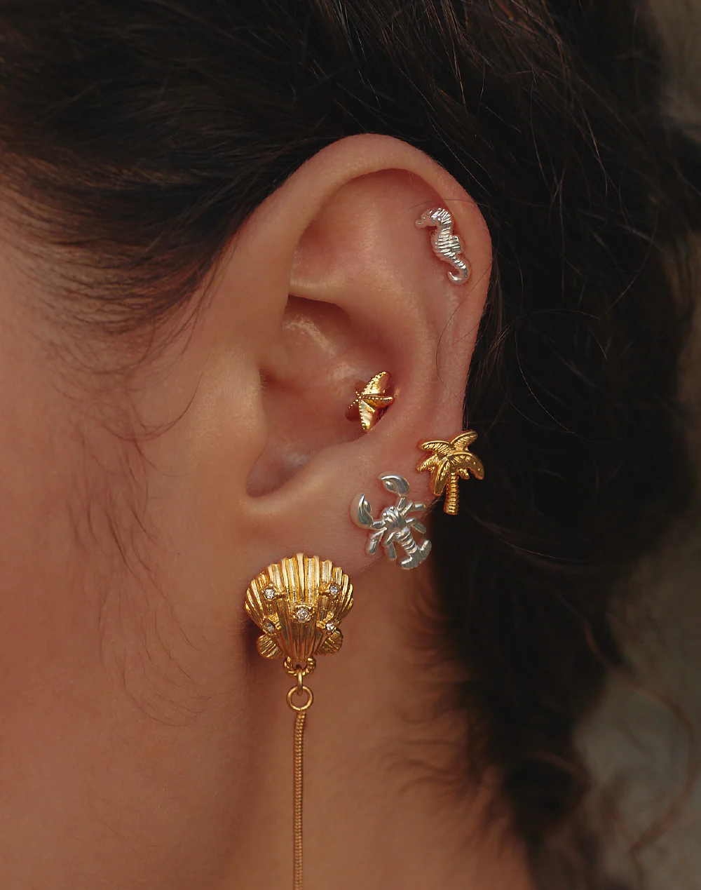 Ocean Beauty Earrings Setx5