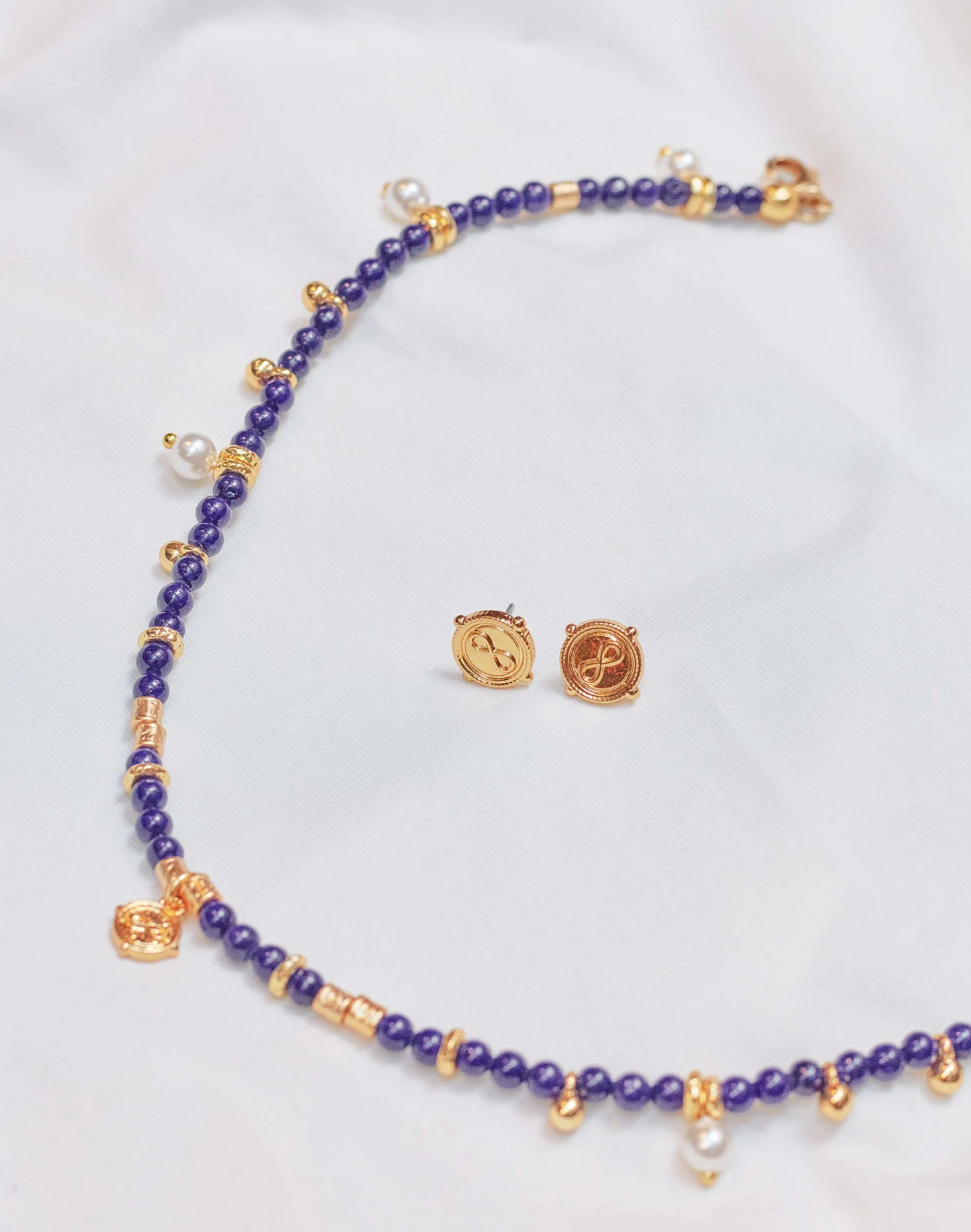 All Night Necklace+Earrings