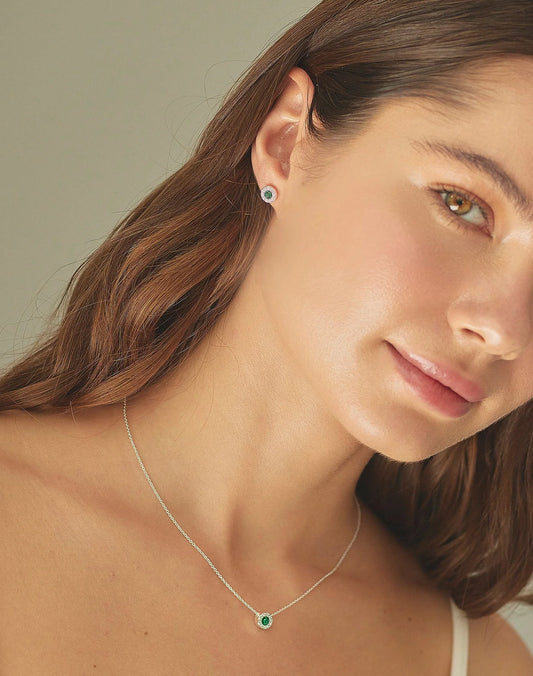 Esmeralda Necklace+Earrings Set