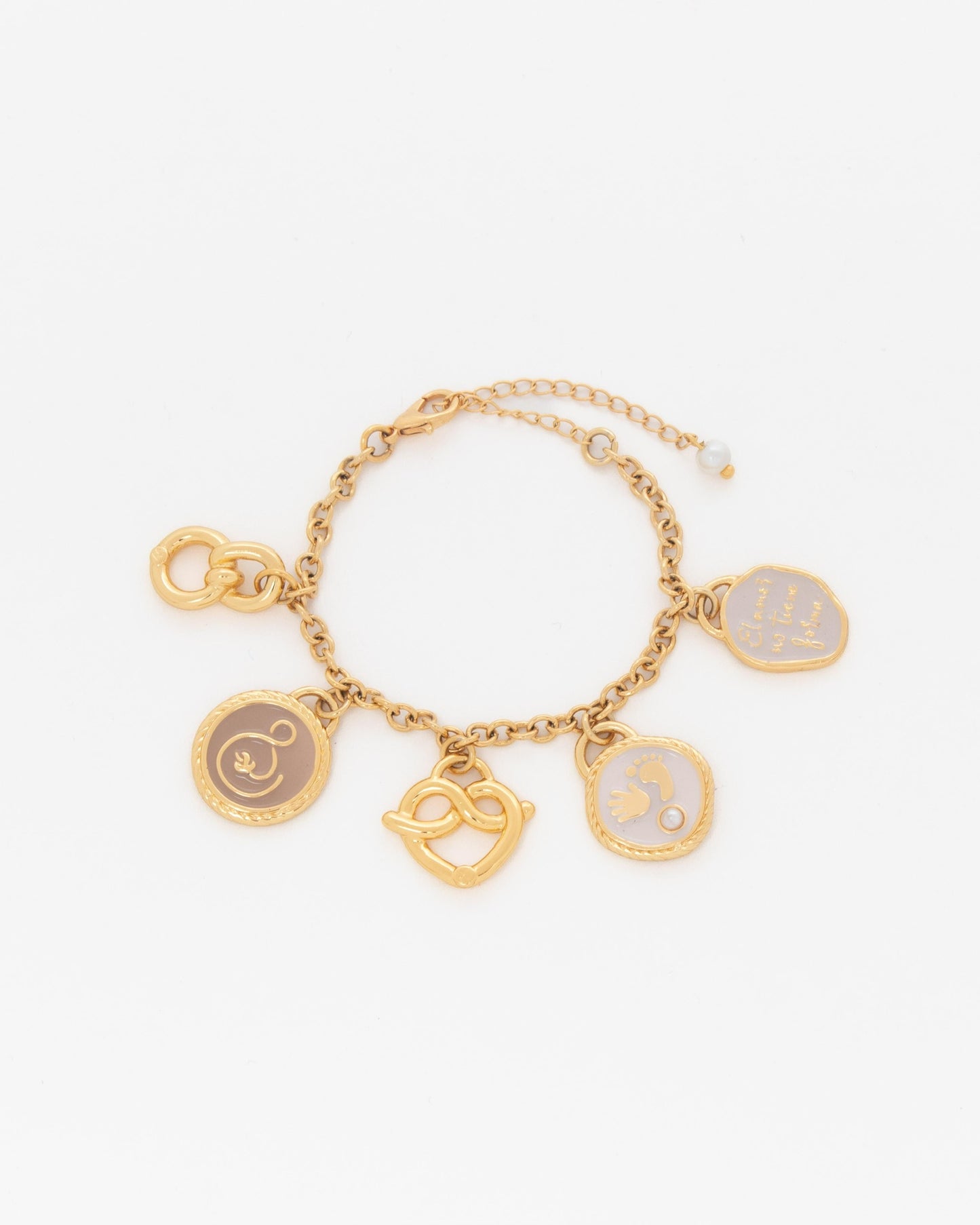 Love’s bond multicharms bracelet