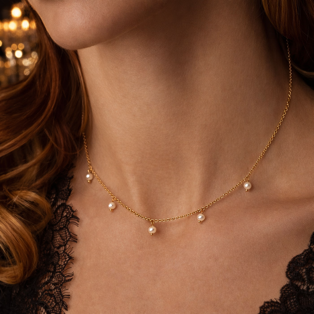 Basic Pearl Necklace