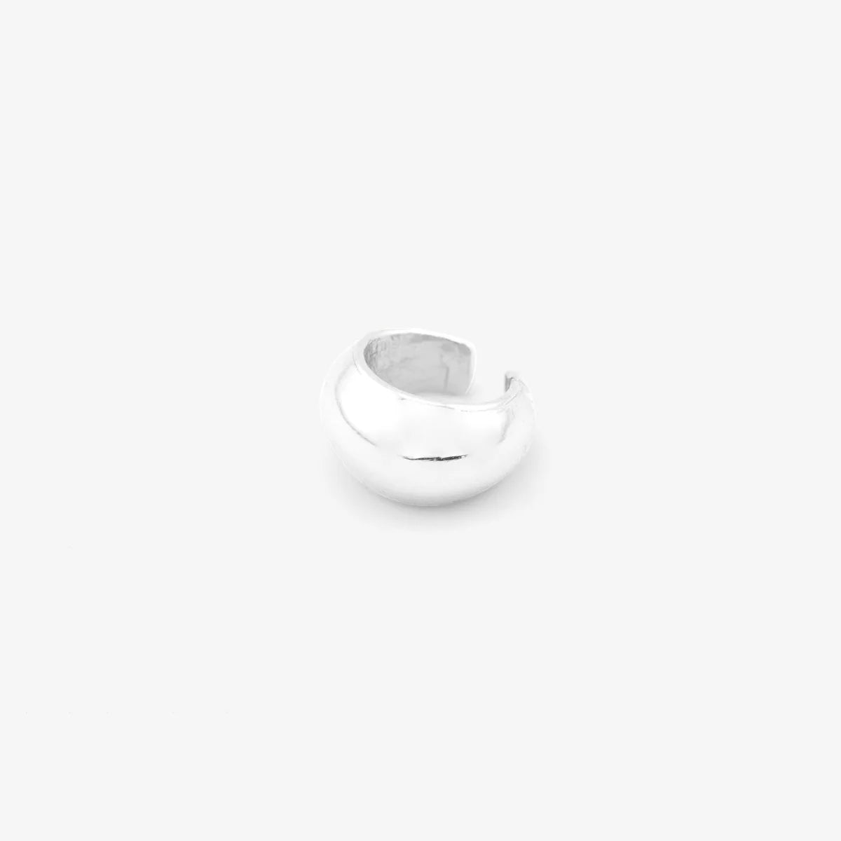 Silver Bold Earcuff