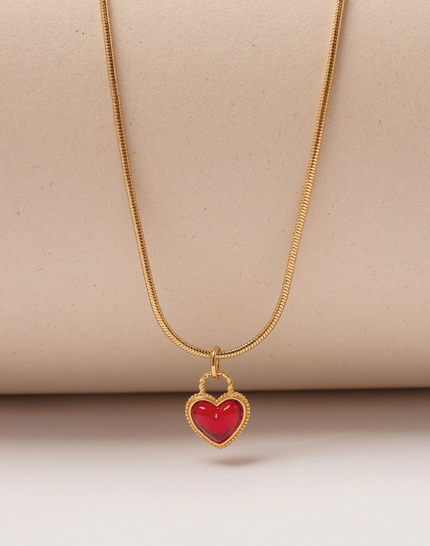 Carmesí Necklace+Earrings set