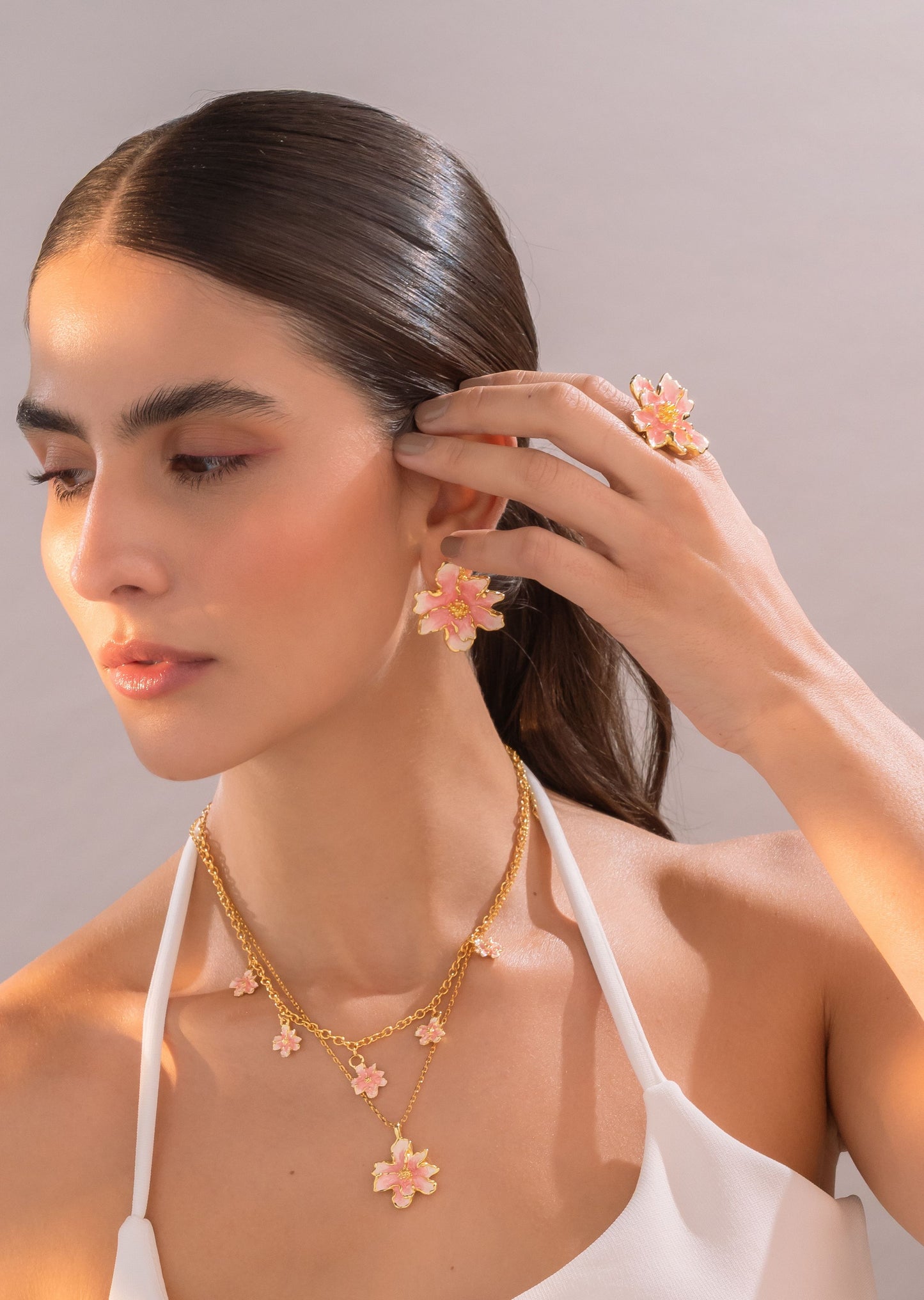 Pink Maxi Bloom Earrings