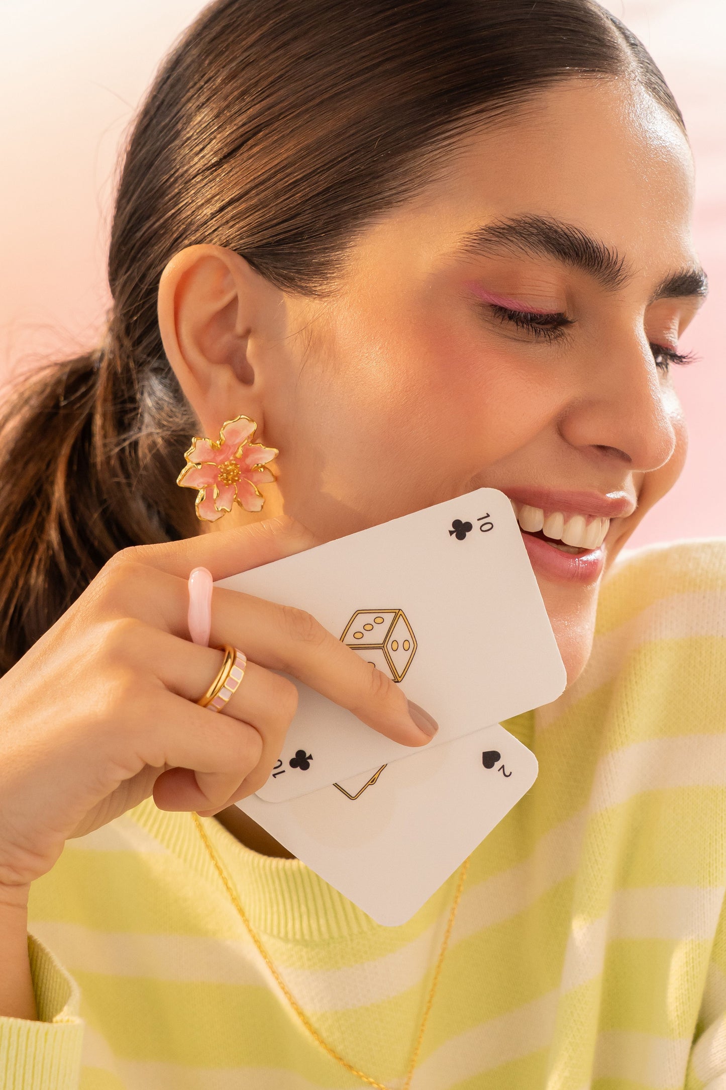 Pink Maxi Bloom Earrings