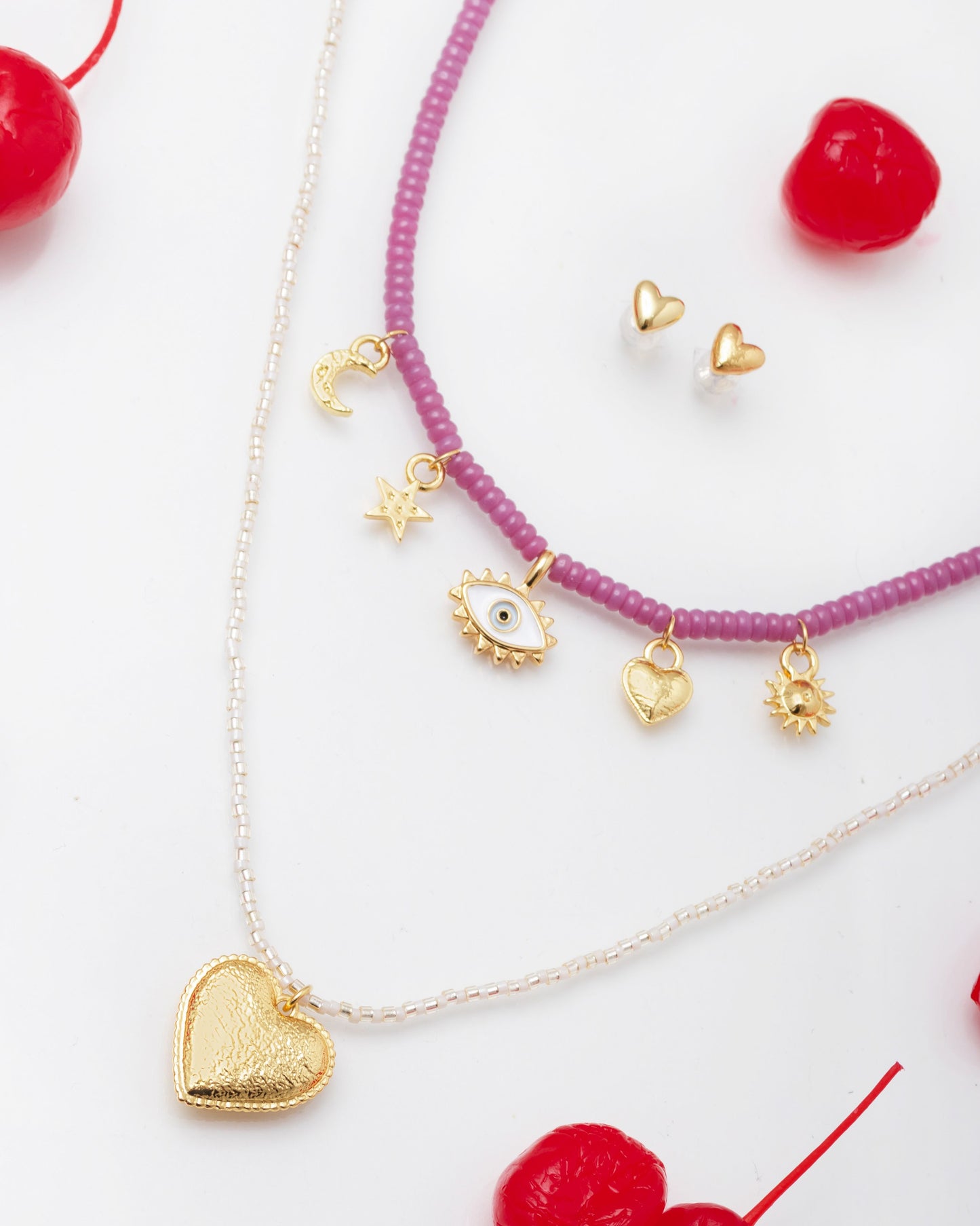 Intuition layered Necklace-handmade