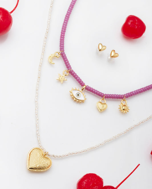 Intuition layered Necklace-handmade