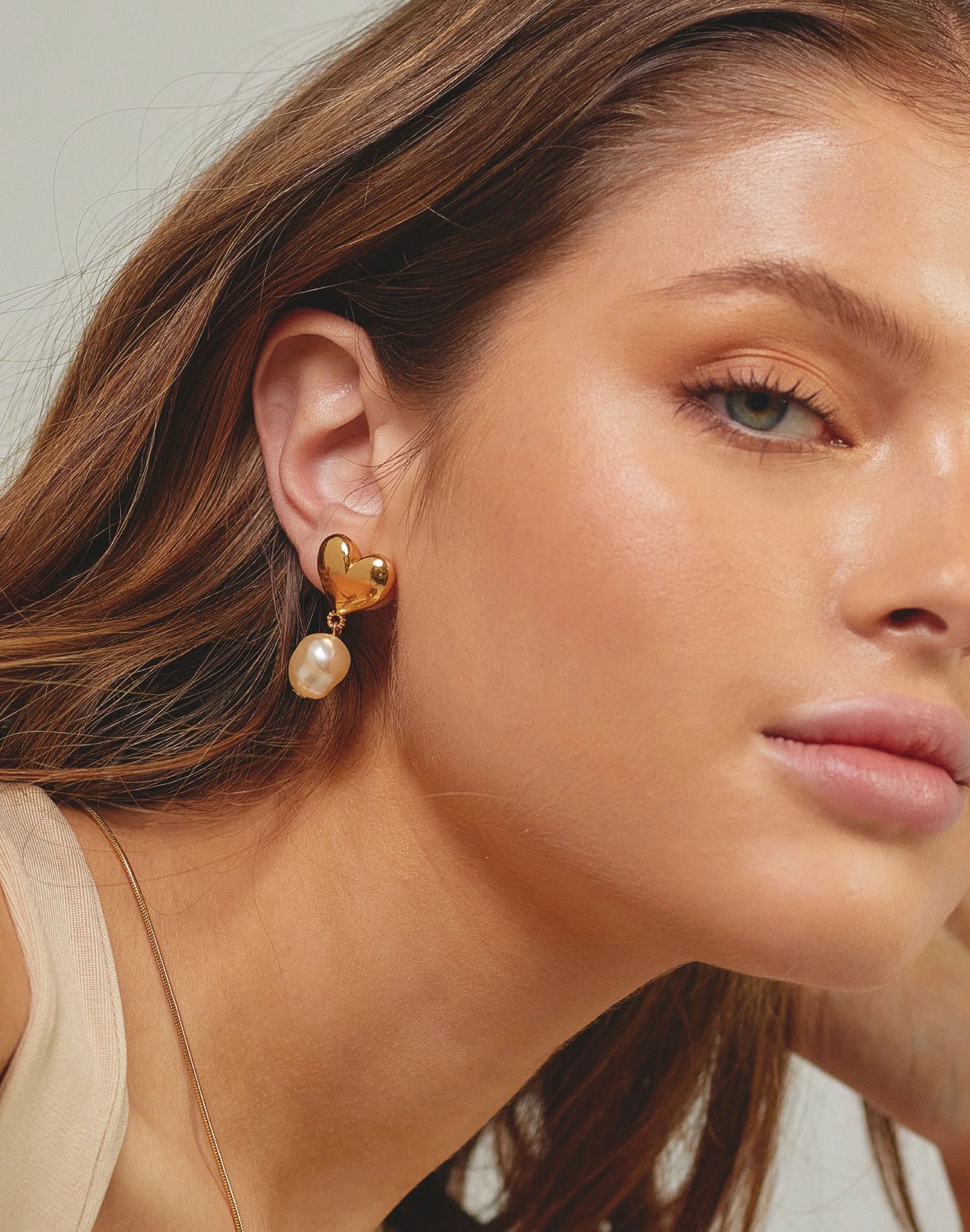 Paris Pearl Drop Earrings