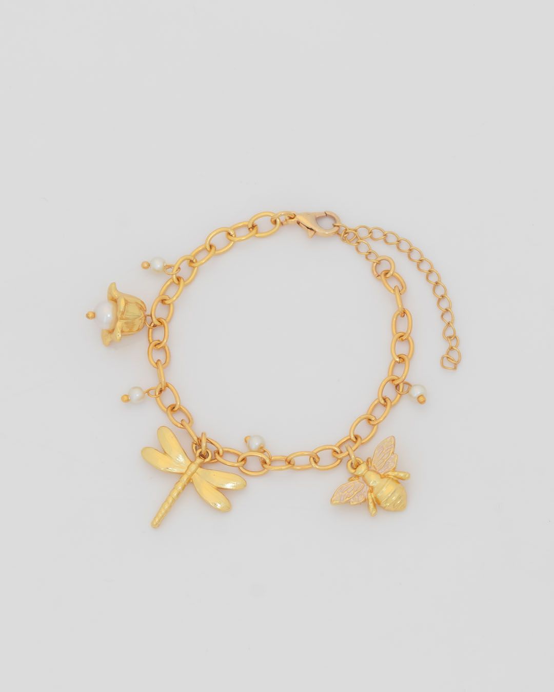 Bloom charm bracelet