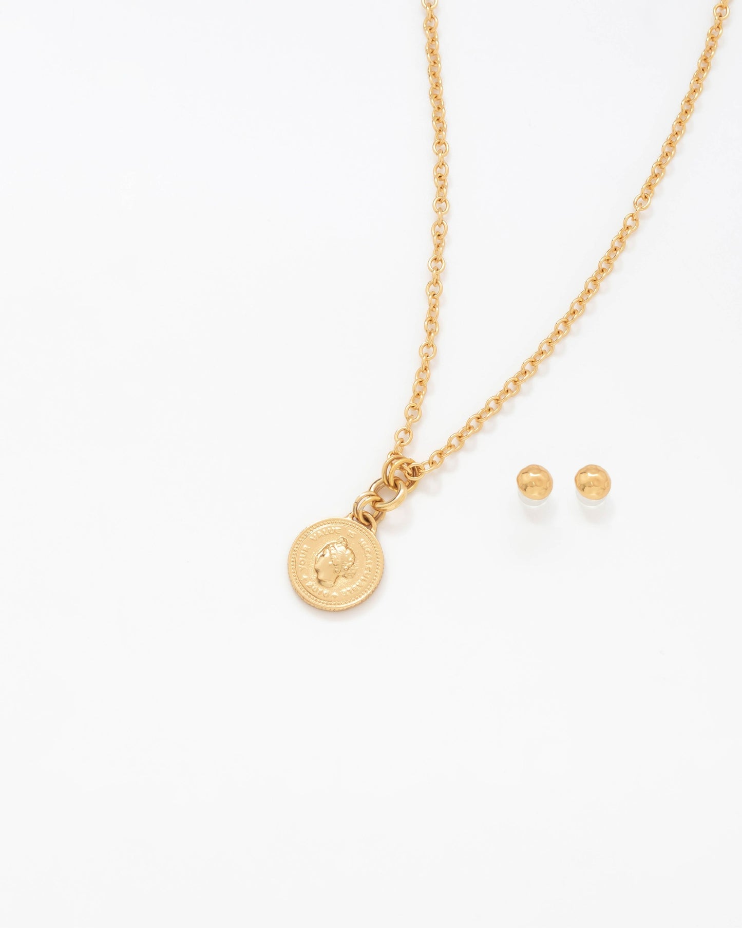 “Your value is incalculable” message necklace