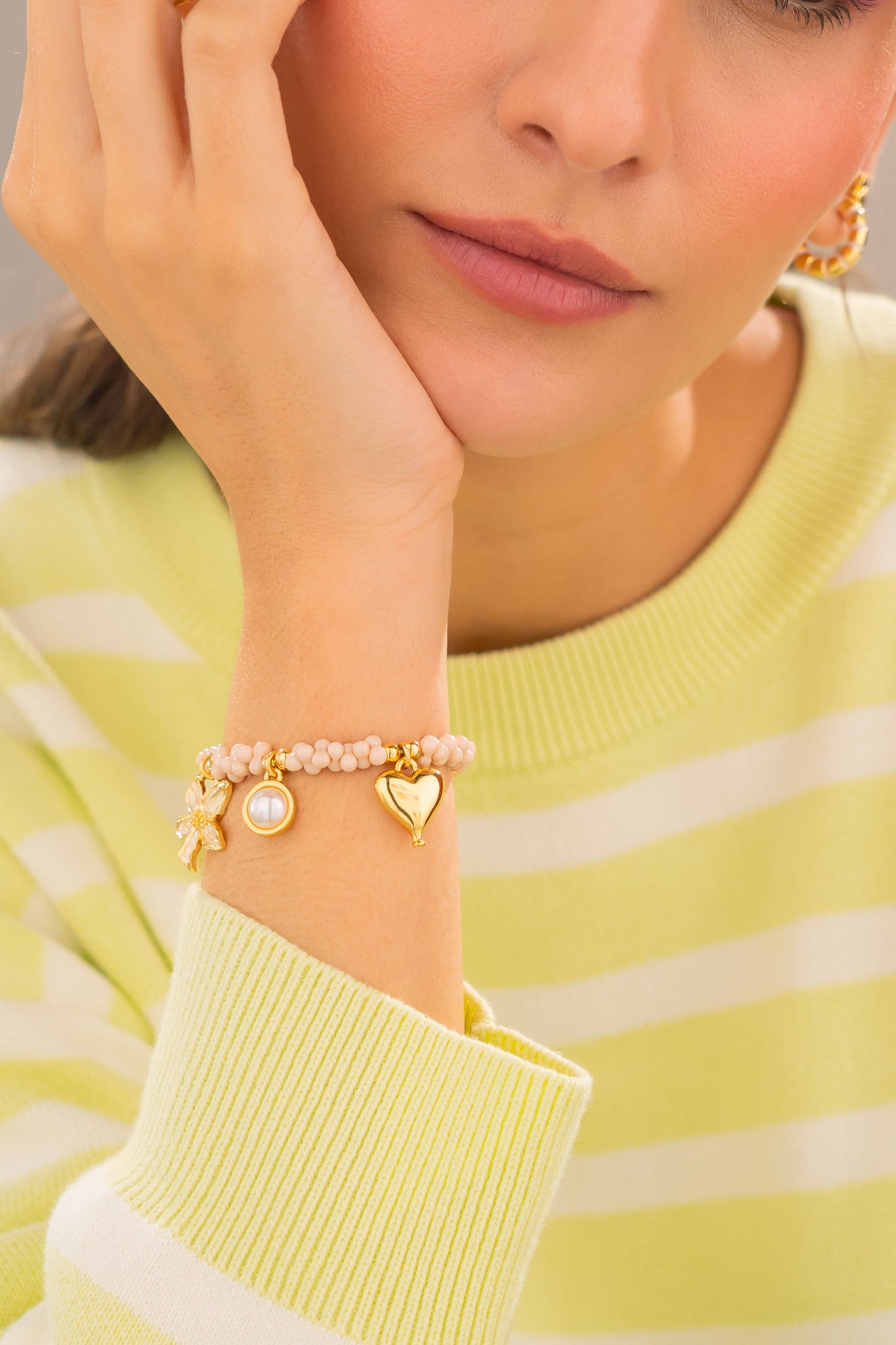 Bloomy Multicharm Bracelet