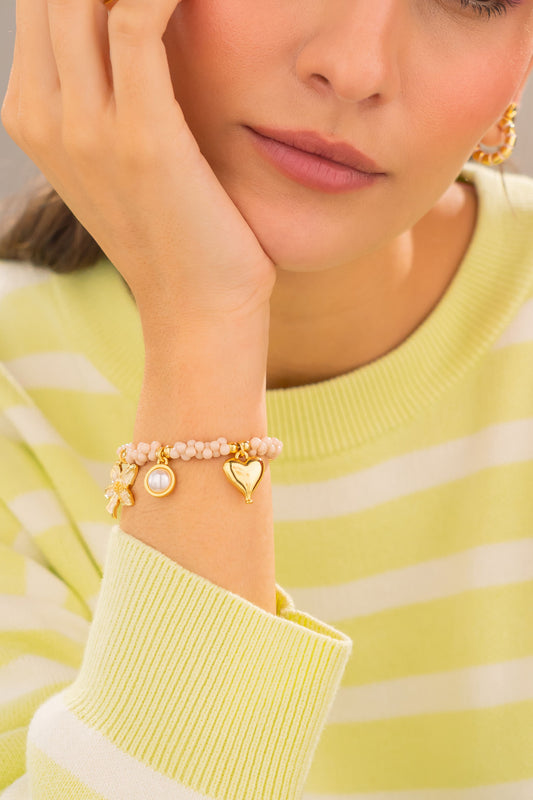 Bloomy Multicharm Bracelet