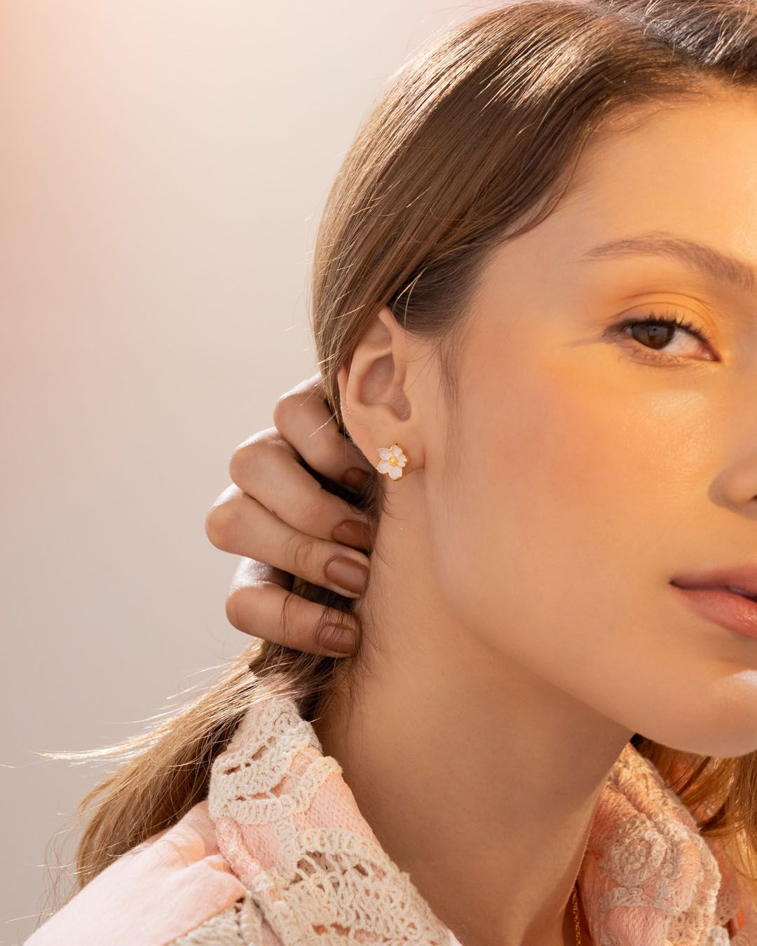 Bloom Necklace+Earrings set