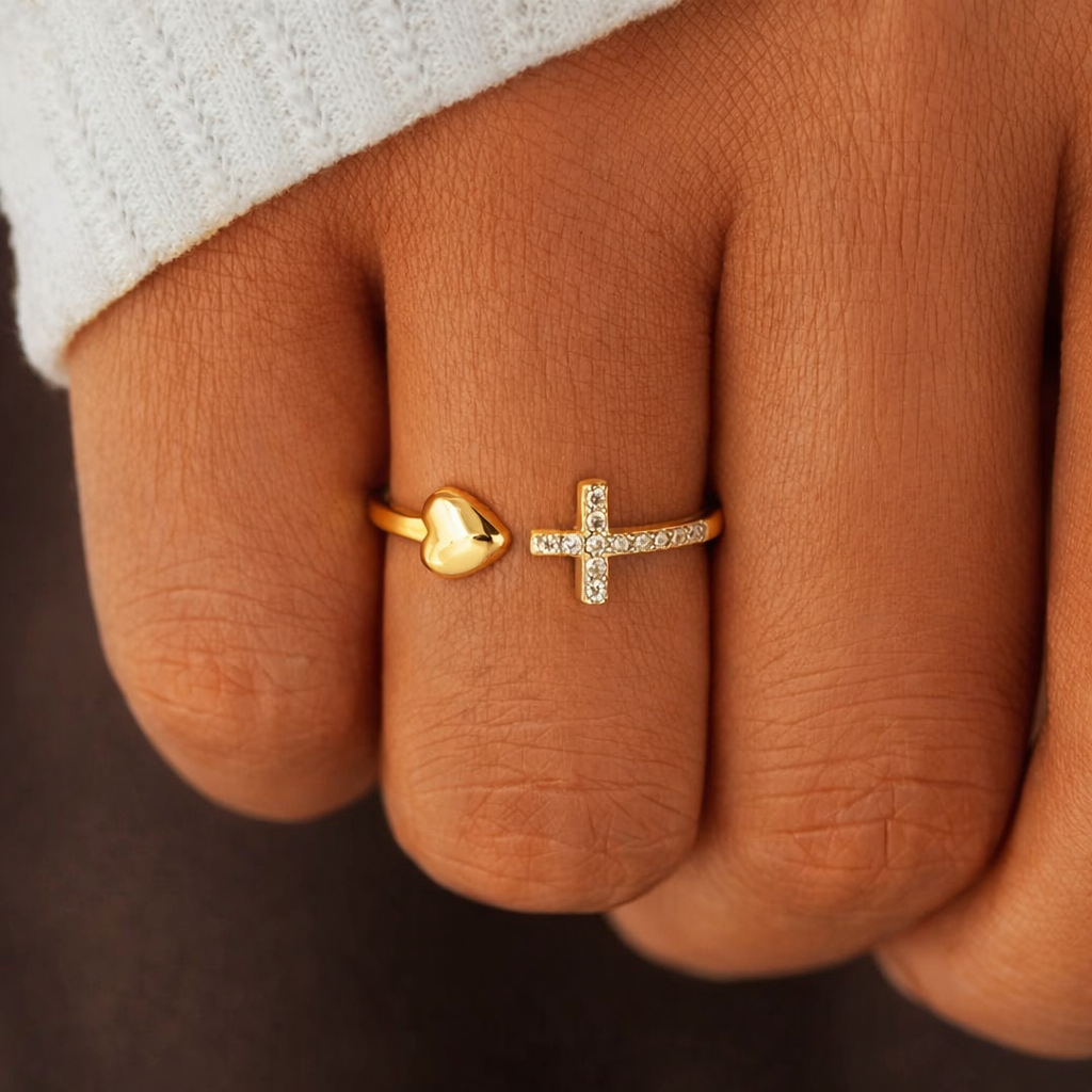 Golden Faith Ring