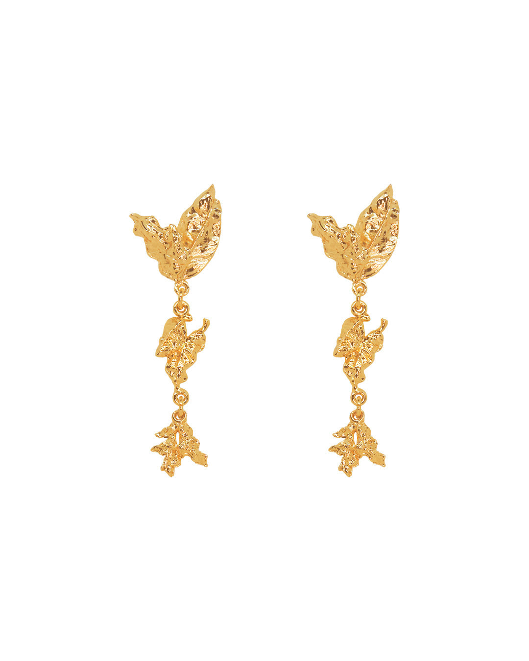 Magnolia Leaves Earrings