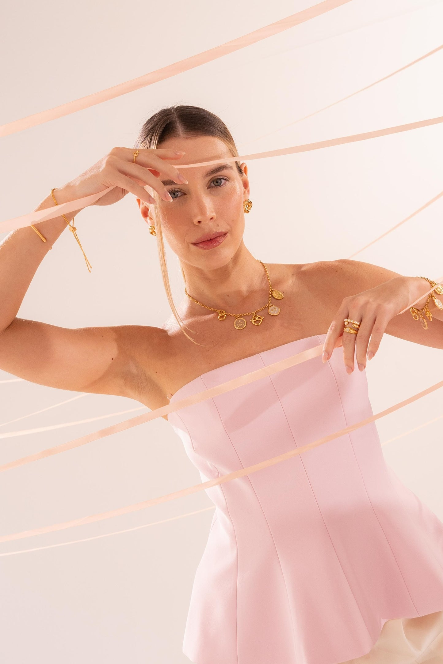 Love's Bond Multicharms Necklace