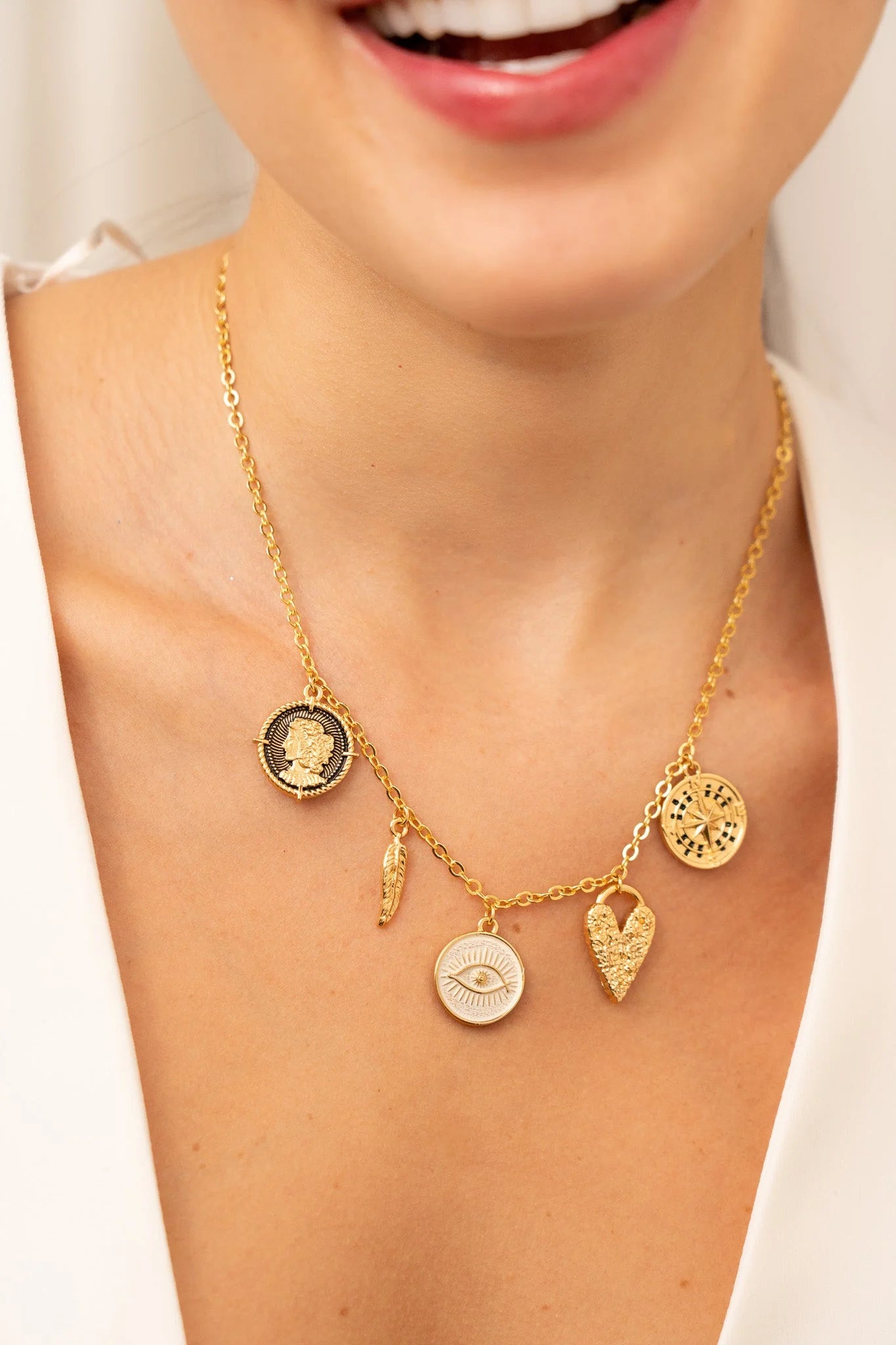 Multicharms Intution Necklace
