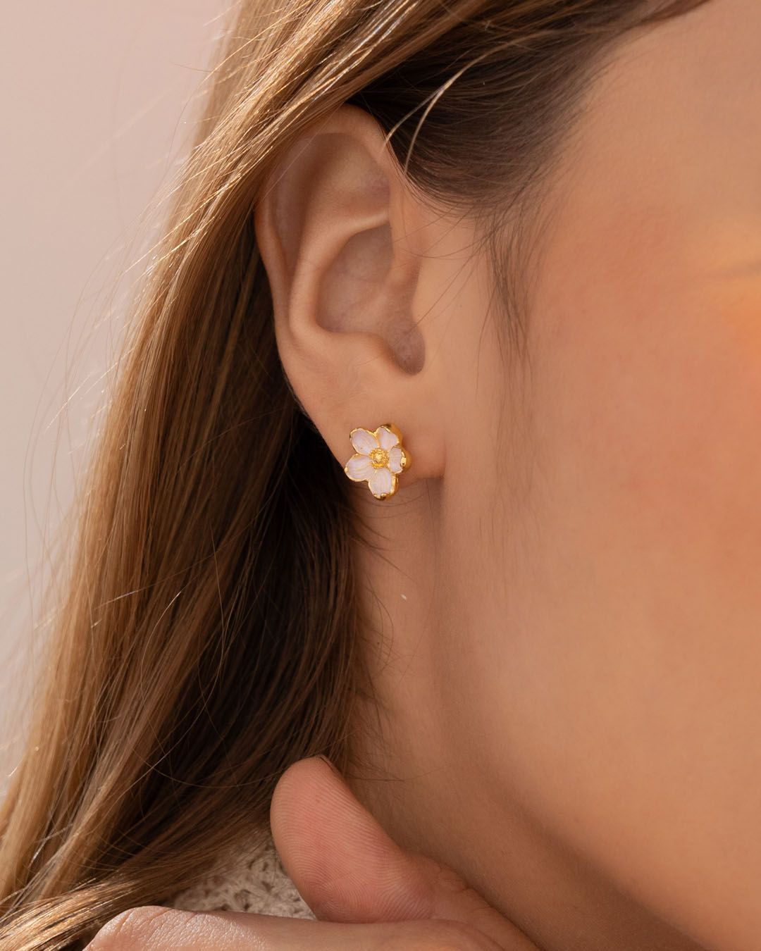 Bloom Necklace+Earrings set