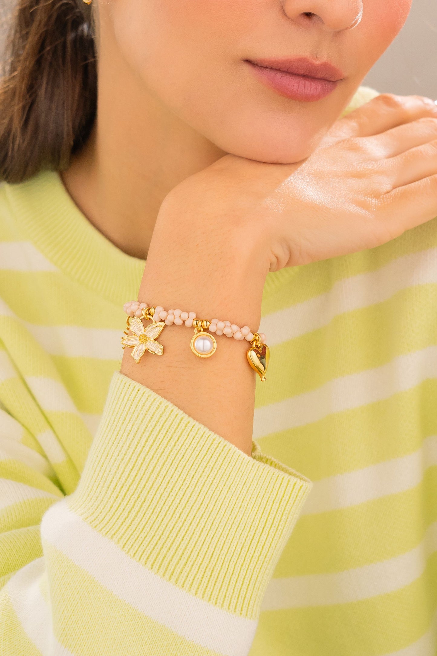 Bloomy Multicharm Bracelet