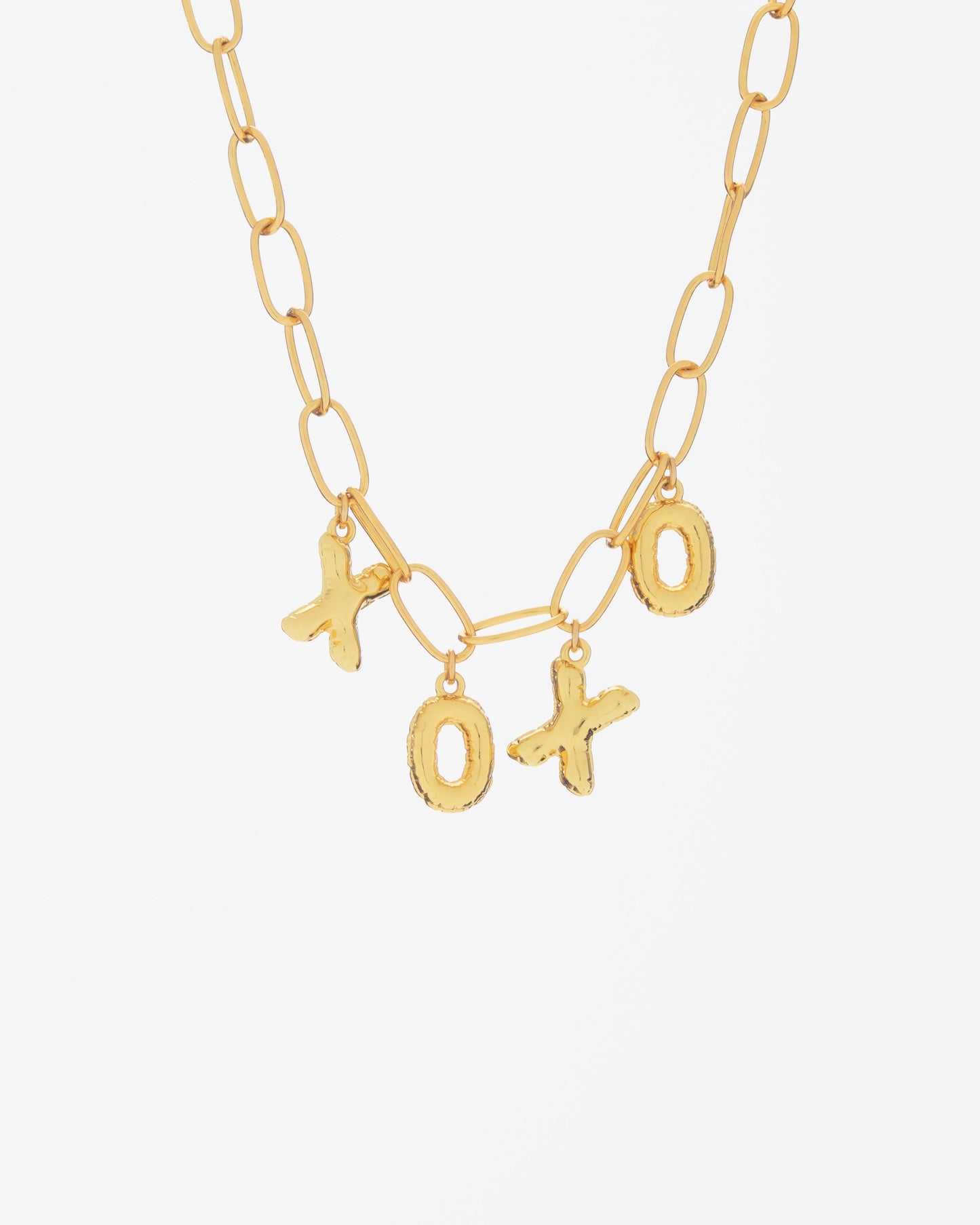 Gold XOXO Necklace