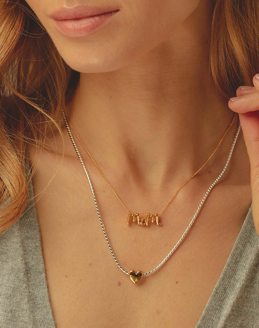 Mom Love Necklace Set