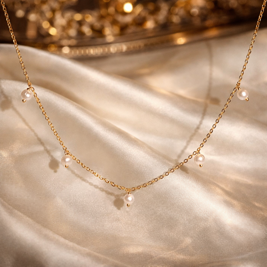 Basic Pearl Necklace