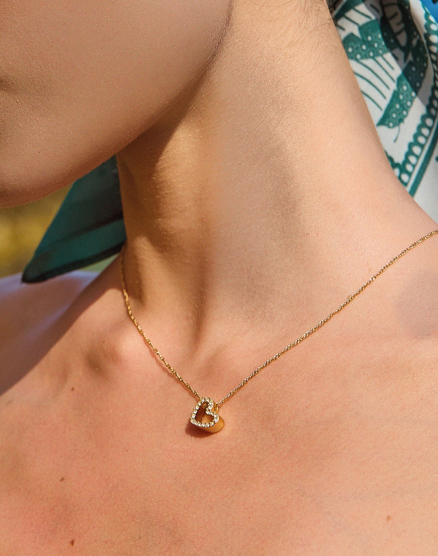 Heartbeat Necklace+Earrings Set