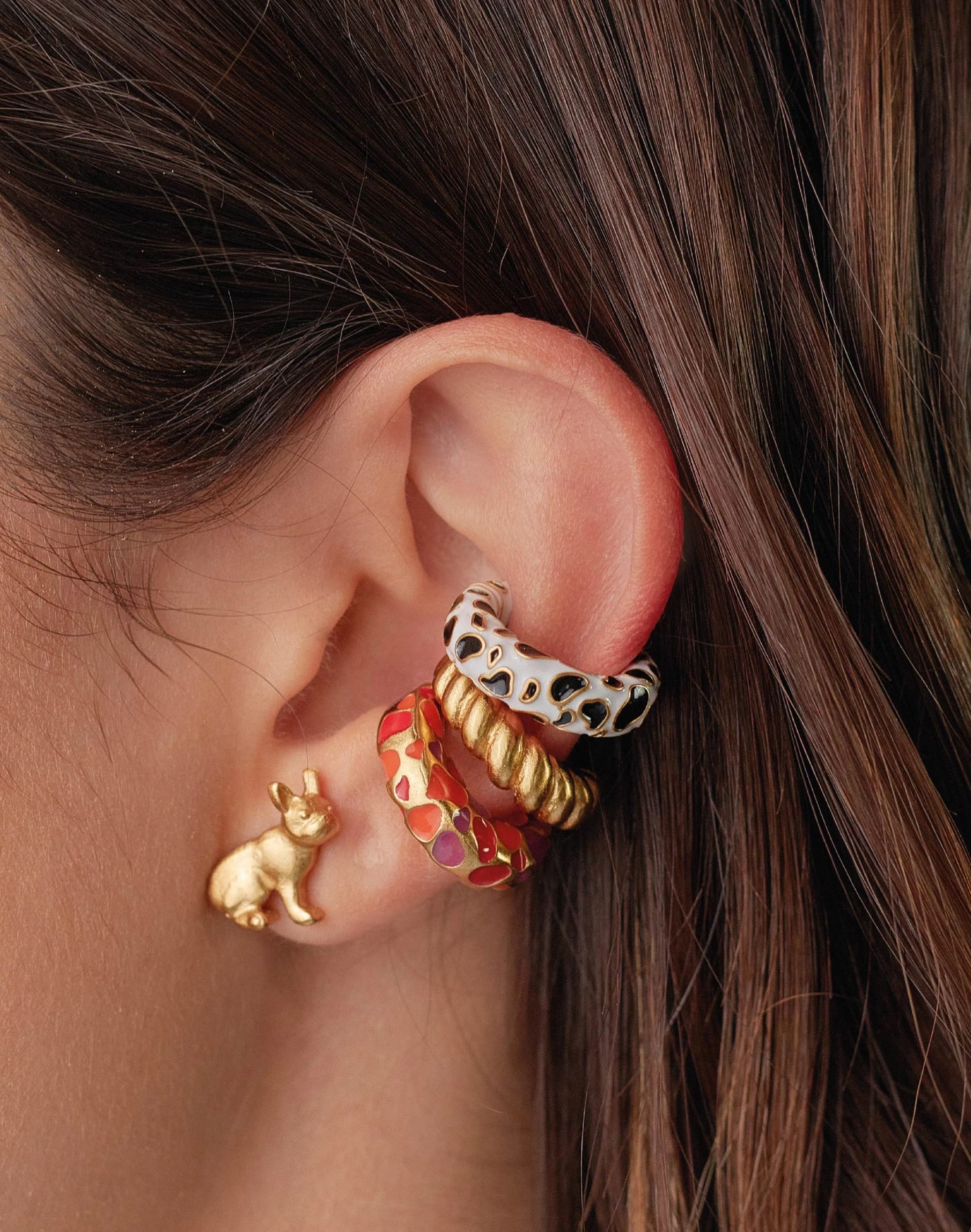 Polka Earcuff Setx3