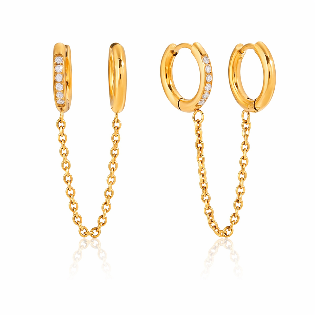 Shiny Chain Earrings