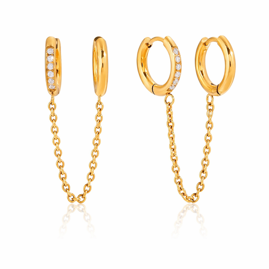 Shiny Chain Earrings