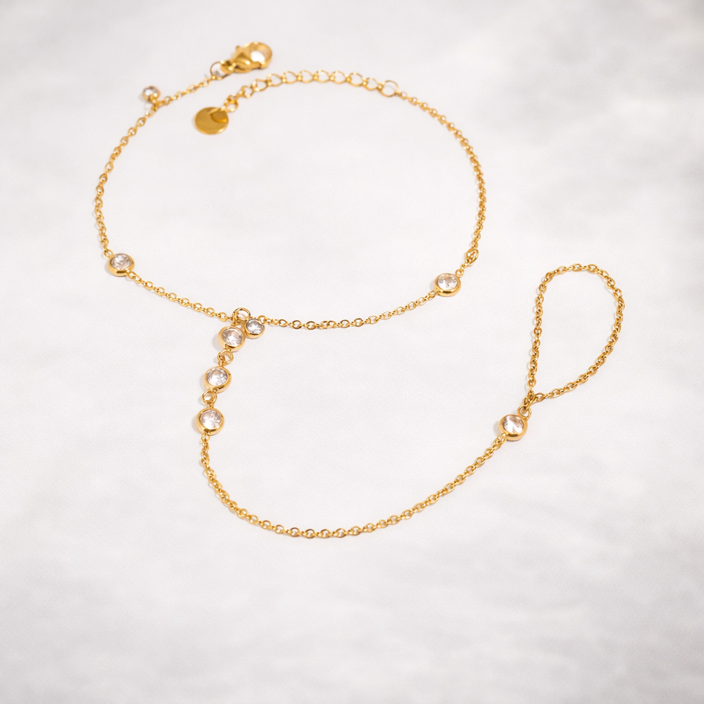 Seraphine bracelet/hand chain