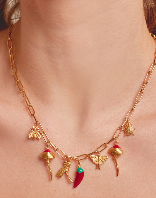 Treasures Necklace+Earrings